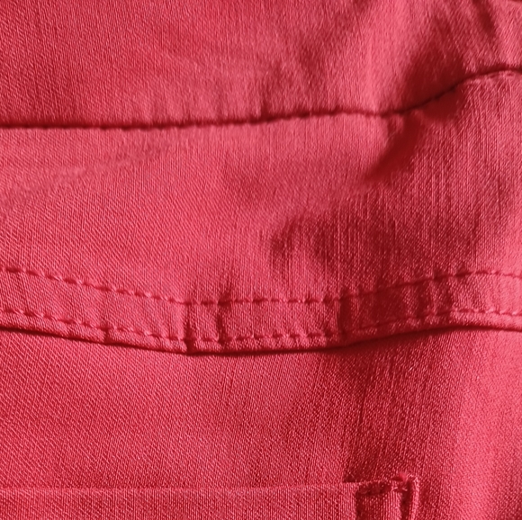 Multiples Women's Straight Leg Red Dress Pants Size 10. - Picture 6 of 12